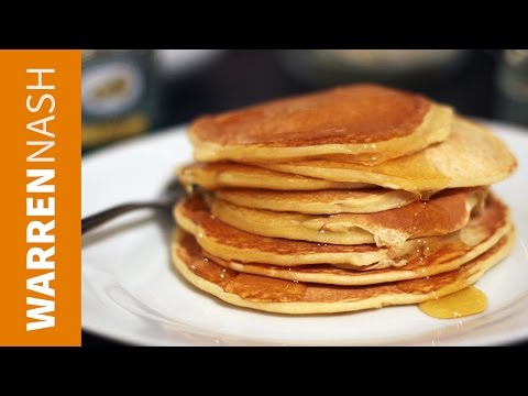 American Pancakes Recipe - From scratch in 60 sec - Recipes by Warren Nash