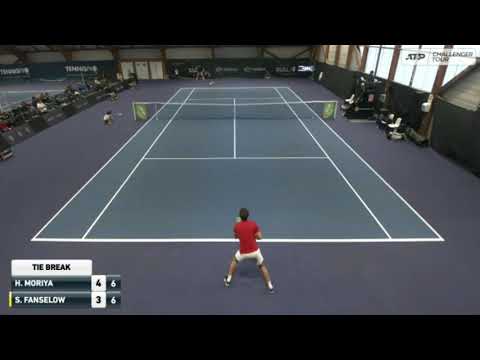Hiroki Moriya (JPN) vs Sebastian Fanselow (GER) Pau challenger Round 2