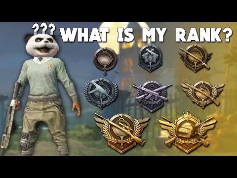 WHAT RANK AM I? | PUBG Mobile Video