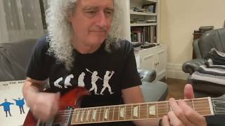 You&#39;ve Got To Hide Your Love Away - Beatles cover by Brian May and me #JamWithBri #DontStopUsNow