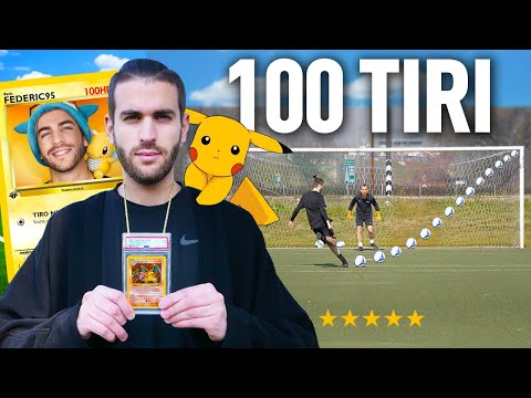 🎯⚽️ 100 TIRI CHALLENGE: FEDERIC95ITA (Pokèmon) | Quanti Goal Segnerà su 100 tiri?