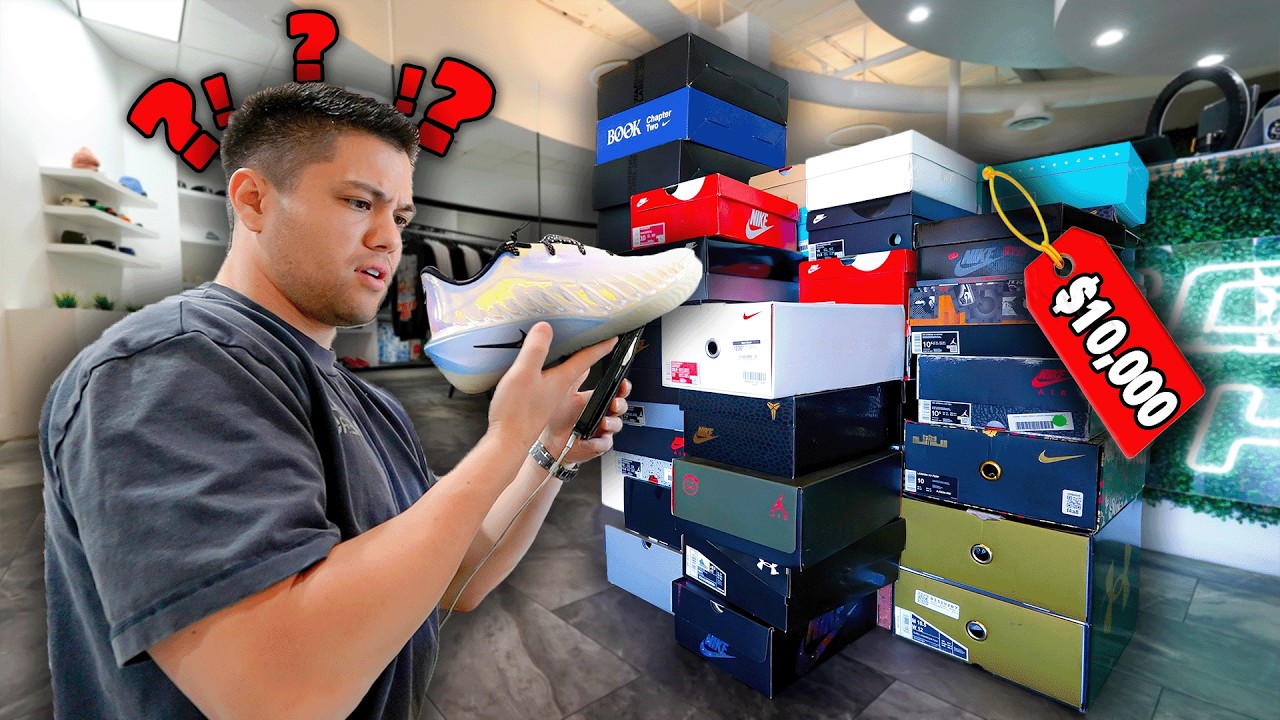 He Sold Me 100 PAIRS of Sneakers! *$10,000+ Cashout*