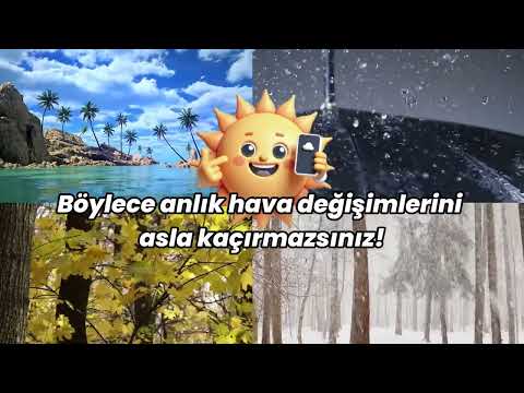 WeatherPop Türkçe (Bildirim)