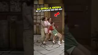 La EXTRAÑA escena en el video de la cancion ESO ESO ESO 🥵 #Chespirito #chavodel8