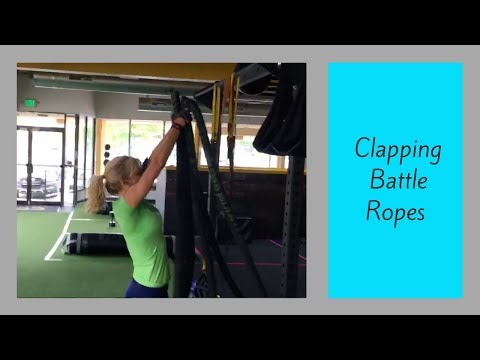 Clapping Battle Ropes