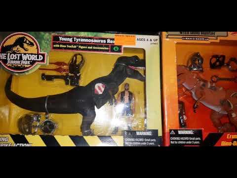 jurassic park  kenner  toys   "young t- rex  collection"
