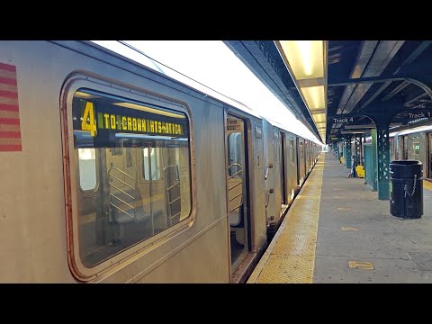 NYC Subway IRT (4) Lexington Avenue Express Train Full Ride From Woodlawn to Crown Heights-Utica Av