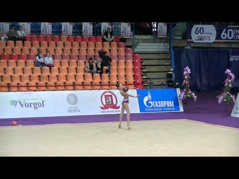 Adilkhanova Alina (KAZ) ball Grand Prix Moscow-Alina Cup 2016 qual. jun.