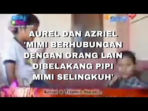 WAWANCARA AUREL DAN AZRIEL MENGATAKAN KRISDAYANTI SELINGKUH DARI ANANG DI BALI