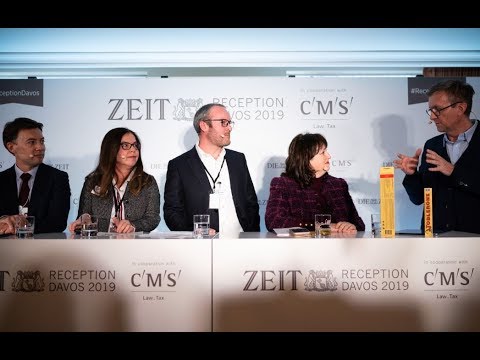 5th ZEIT RECEPTION Davos 2019 - Panel Discussion on Platform Economy