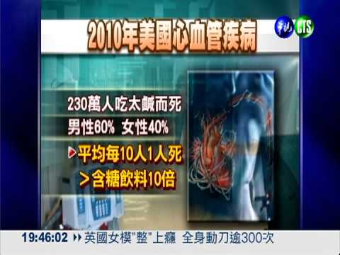 愛吃重鹹傷心腎! 更增死亡風險