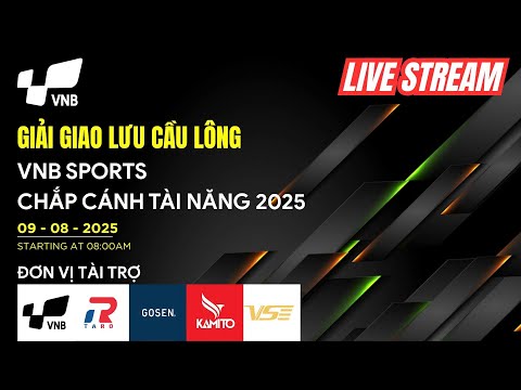 Livestream giải VNB Chấp cánh tài năng 2025