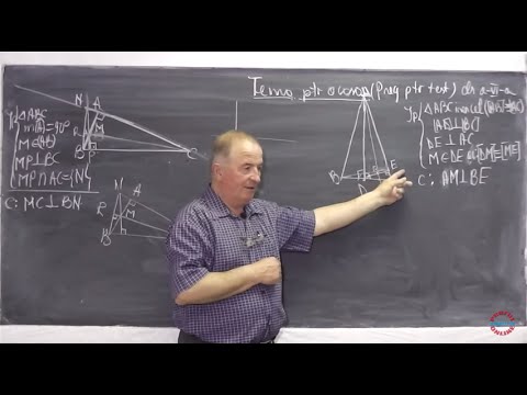 1/2 Lectia 497 - Probleme de perpendicularitate si congruenta Linii importante in triunghi - Clasa 6