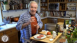 English muffin burgers  | Jacques Pépin Cooking At Home | KQED