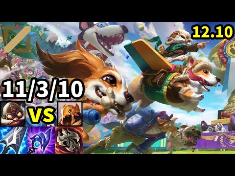 Corki Mid vs Azir - EUW Master | Patch 12.10