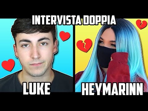 LUKE e HEYMARINN - INTERVISTA DOPPIA IMBARAZZANTE 😍 ** Domande Scomode **