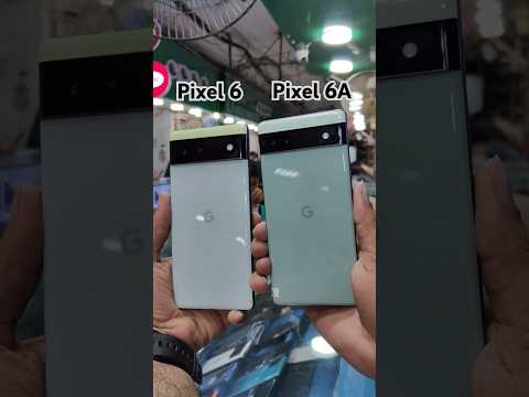 Google Pixel 6 vs Pixel 6a Camera Test | Night & Day Comparison #shorts