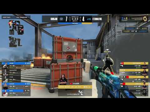 tN1R 1vs2 clutch - ETERNAL FIRE VS GOODJOB - SOUTH EUROPE PLAYOFFS - CSGO
