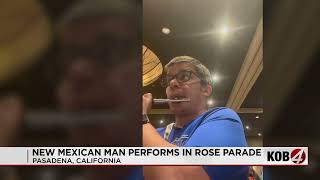 New Mexico band director performs in 137th Rose Parade