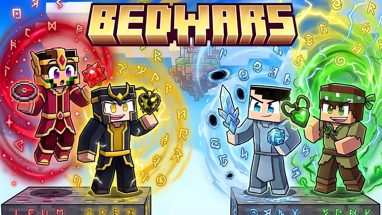 BEDWARS 2VS2 CON LE RELIQUIE OP - MARCY LOCO VS NICO ZEYXON - MINECRAFT ITA