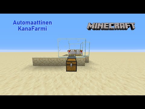 Minecraft - Tutoriaali #2 | Täysin automaattinen Kanafarmi