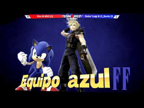 [SmashxRamboot #11] Kiro+MVL Vs. El_Bardo+Robo~Luigi Grand Finals