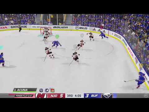 NHL20: Sabres/Devils - 2nd Rnd. G.5