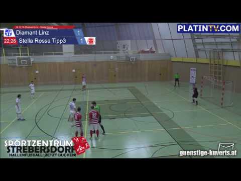 18.12.16 Diamant Linz - Stella Rossa - 2:1  (2. Halbzeit / 22:36) am 18.12.2016 16:12