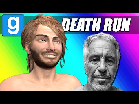 Gmod Death Run - Escaping Jeffrey's Island! (Garry's Mod Funny Moments)
