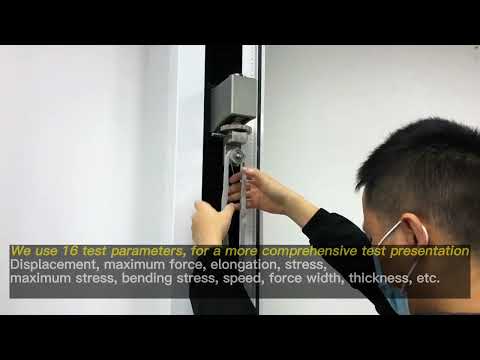 Textile Tensile Testing Machine TF002 Product Video