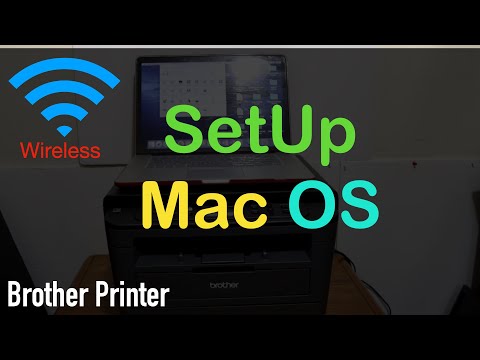 YouTube video about: How to connect brother printer to mac?