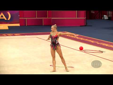 MOUSTAFAEVA Kseniya (FRA) - 2019 Rhythmic Worlds, Baku (AZE) - Qualifications Hoop