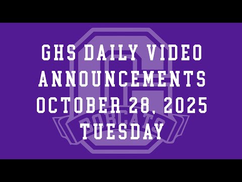 20251028 GHS DV 57 Tuesday