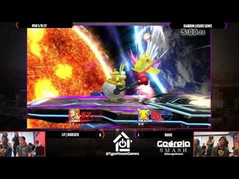MSK 5/8/17 - LiT | Harlock () vs Rikke () - Smash 4 Random Losers Semis