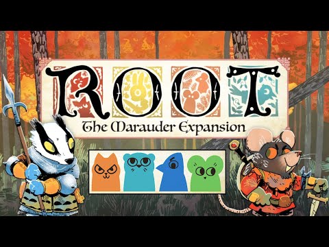 Tabletop Root with Hirelings (Marquise, Riverfolk, Eyrie, Alliance)