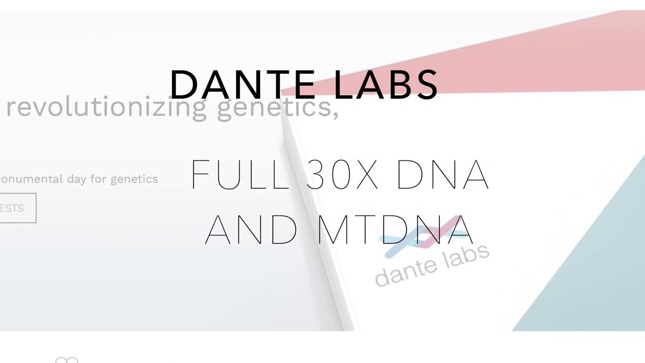 Dante Labs My Full DNA 30X WGS - Review, Data conversation and Genomelink.io