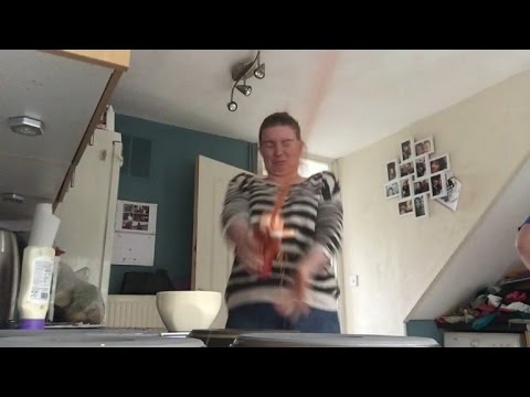 Guy Pranks Girlfriend with Epic Ketchup Bomb - Let the Prank Wars Begin!