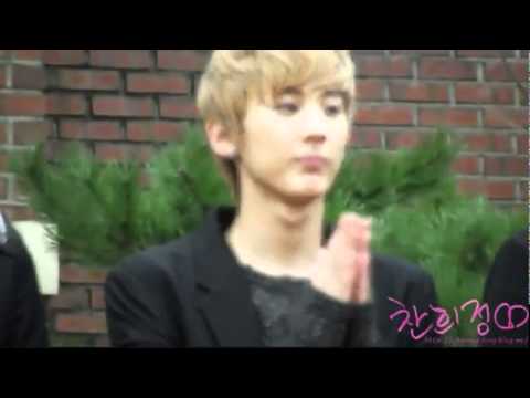 [Fancam] 110911 TEEN TOP Chunji at MiniFan Meeting Inkii.