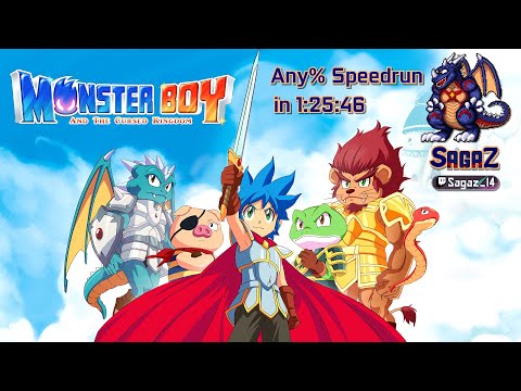 [WR] Monster Boy and the Cursed Kingdom - Any% speedrun in 1:25:46