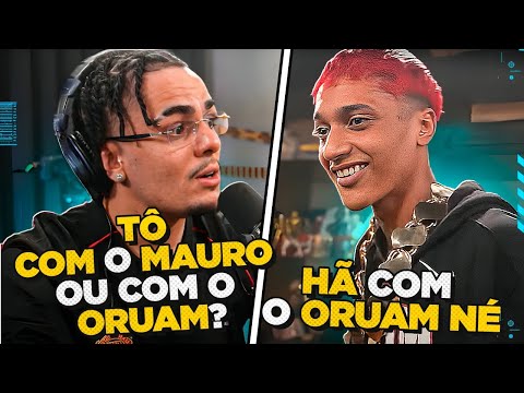 ORUAM chega de SURPRESA no Podpah e AGITA o estúdio!