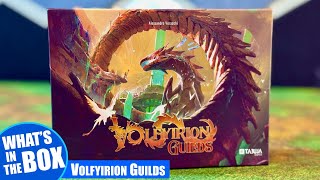 VOLFYIRION GUILDS Board Game Deck Building Unboxing
