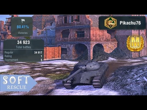 IS-3 Defender: 4800 Damage , 3 Frags - WOT BLITZ -