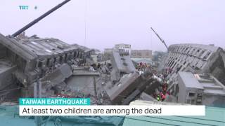Andy Lee from Taipei brings more on the Taiwan earthquake