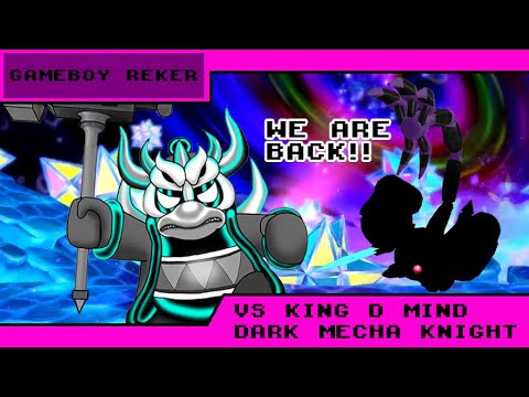 Kirby Fighters 2 - King D-Mind, Dark mecha knight (Secret boss)