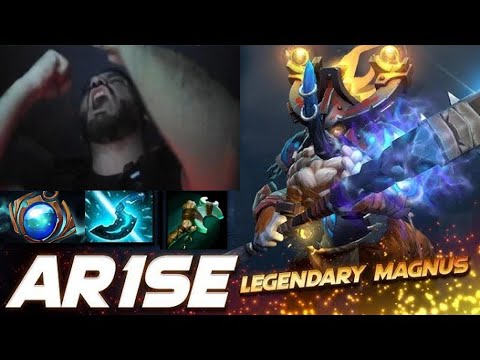 Ar1se Magnus Full Gameplay Legendary Plays Big Win Dota 2 Highlights !!