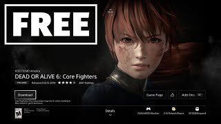 How to get DEAD OR ALIVE 6: Core Fighters for FREE on PS4 | PlayStation | Free Game
