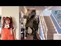Dinosaur Stories for Kids | Soso Dinosaur Toys Become Alive In Her House