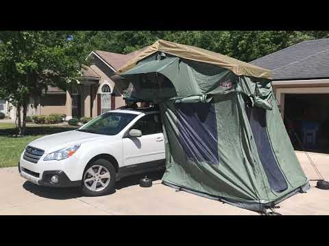 Tepui Autana 3 rooftop tent walk around