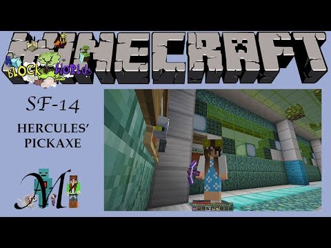 Minecraft SLIMEFUN Hercules' Pickaxe SF-14