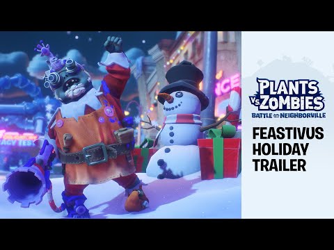 Plants vs. Zombies: Battle for Neighborville – Feastivus Holiday Trailer ft. Sir Patrick Stewart